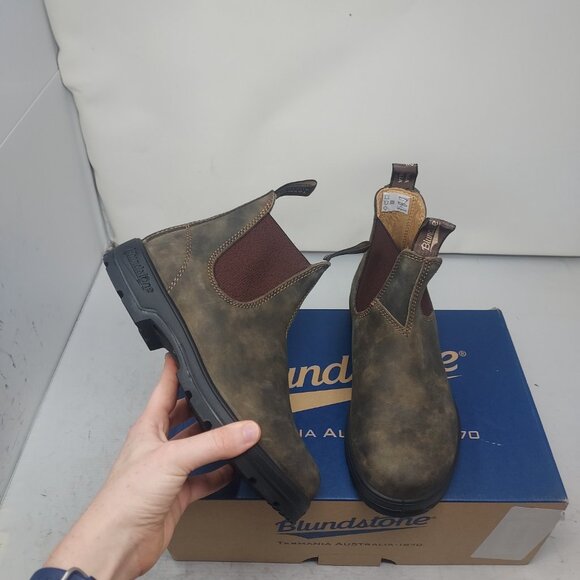 Blundstone Chelsea Rustic Brown WOMENS Boot - Picture 1 of 8